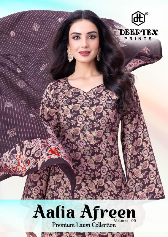 Deeptex aalia afreen vol-5 surat wholesale market dress materials in pirce